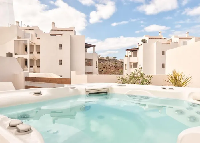 Prázdninový dům Teguise 3-3 Penthouse Pool View & Jacuzzi 2b Palm-mar